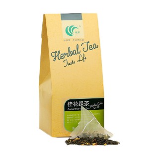 川红 桂花绿茶 三角袋泡茶 下午茶(林湖)