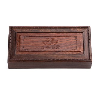 卡朵 2014年 无量山百年古树普洱茶膏(大红檀木盒装)