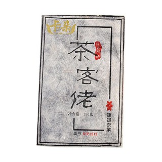卡朵 2012年临沧茶客佬普洱熟茶砖(思茅康宏)