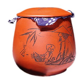 靠普号 2001年老曼峨古树普洱熟茶(勐海县巴达山)