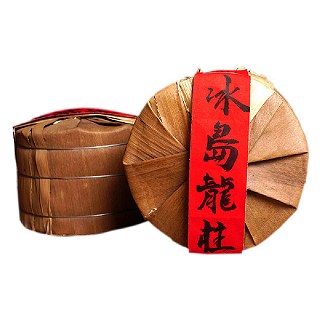 靠普号 2002年冰岛古树龙柱 普洱熟茶(勐海县巴达山)