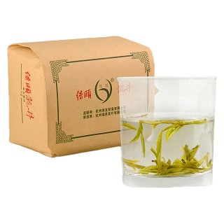 绿颐 2016年绿茶 雨前龙井(环保牛皮纸包装)