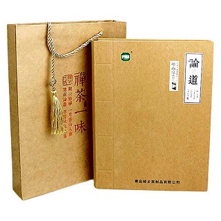 崂乡 小茶道礼盒装浓香一级绿茶(崂乡茶)