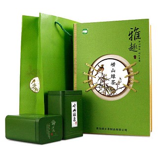 崂乡 浓香一级绿茶(雅趣礼盒装)