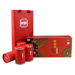 崂乡 浓香一级绿茶(月礼盒喜庆版)