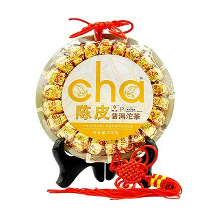 崂乡 陈皮普洱沱茶(崂乡茶)