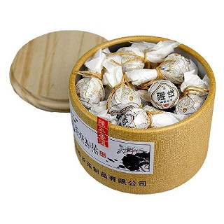 崂乡 陈年浓香龙珠普洱熟茶 (崂乡茶)