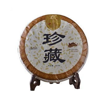 绿颐 普洱熟茶 七子饼茶(绿宜)