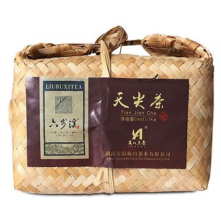 六步溪 12年天尖茶 安化黑茶(竹篓装)