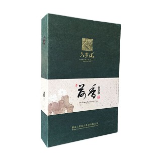 六步溪 荷香茯砖茶 荷叶金花(古韵梅山)