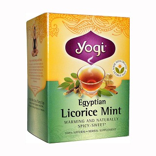 yogi tea egyptian licrice mint(tea)