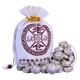 老仓 野生大叶茶 普洱老树生茶(福元)