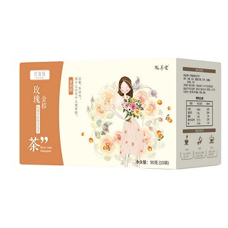 陇萃堂 玫瑰金桔花茶(陇萃堂营养保健)