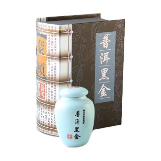 蒙顿茶膏 普洱茶膏 普洱熟茶(黑金字典装)