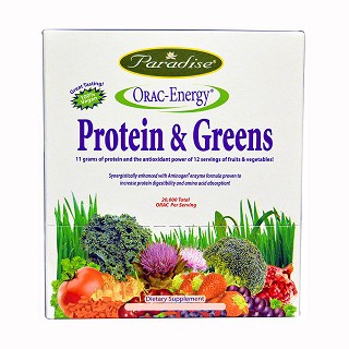 paradise herbs orac-energy protein & greens(paradise)