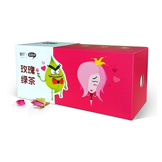 鹏翔 玫瑰绿茶 组合花草茶(鹏翔)