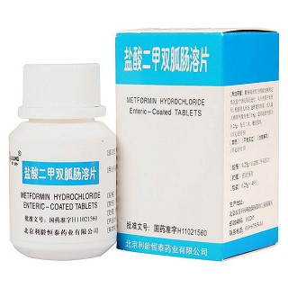 盐酸二甲双胍肠溶片(0.25g*48s)