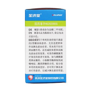 盐酸二甲双胍肠溶片(圣妥)