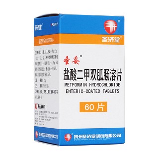 盐酸二甲双胍肠溶片(圣济堂)