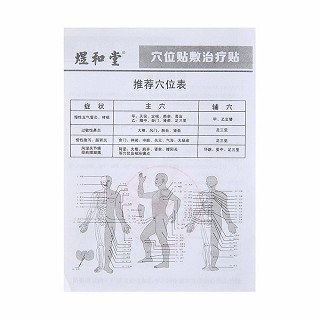 煜和堂穴位贴敷治疗贴(70*100mm*3贴*2袋)