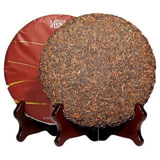 沁爱 普洱熟茶 老茶新压金芽王(新购)