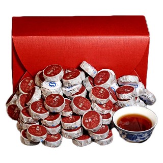 沁爱 陈年普洱玉饼 普洱熟茶(新购)