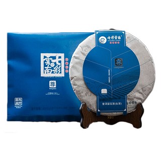 七彩云南 普洱生茶 尊生饼(昆明七彩庆沣祥)