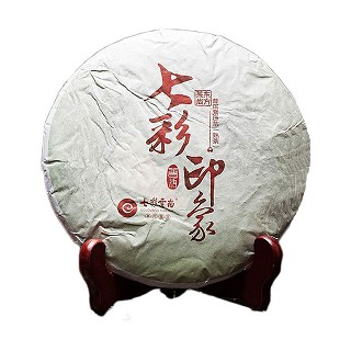 七彩云南 普洱熟茶 七彩印象熟茶饼(昆明七彩庆沣祥)