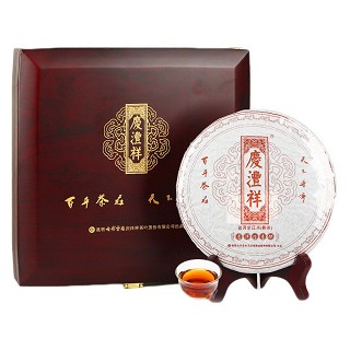 七彩云南 12年陈 普洱熟茶(红字)