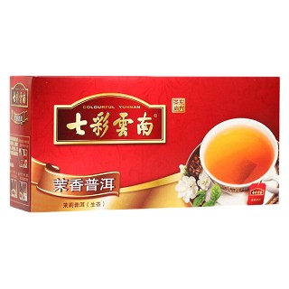 七彩云南 普洱茶 散茶 茉香(生茶)