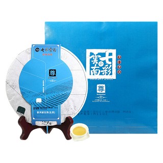 七彩云南 尊系列 普洱茶 生茶饼(昆明七彩庆沣祥)