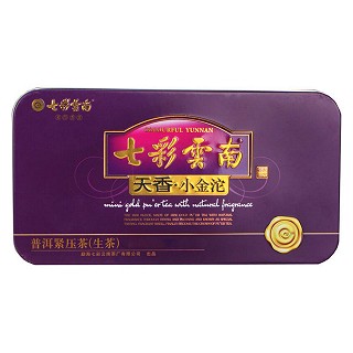 七彩云南 天香小金沱 紧压茶(生茶)