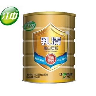 江中牌乳清蛋白质粉金罐装666克/罐买三罐送本品一罐(江中)