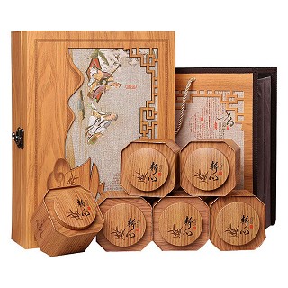 石草池 木质礼盒装 浓香铁观音茶(石草池)