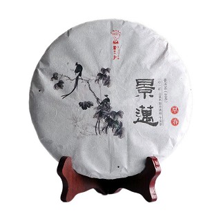 书呆子 景迈早春生茶 普洱茶(思茅藏香)