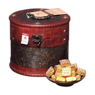 守一轩 古树小金砖 普洱熟茶(守拙)