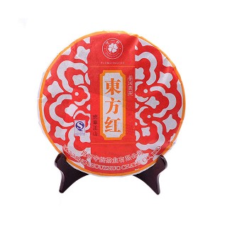 守一轩 普洱茶熟茶 东方红七子饼(守拙)