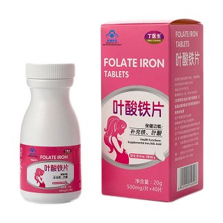 丁医生 叶酸铁片(南波湾)