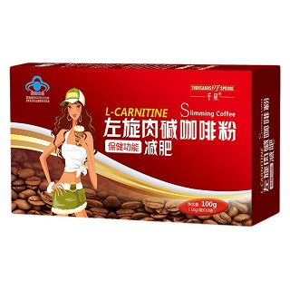 千泉左旋肉碱咖啡粉(10g*10袋)