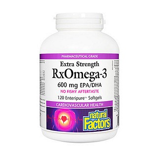 加拿大 natural factors医药级欧米伽-3深海鱼油软胶囊(nutritional)