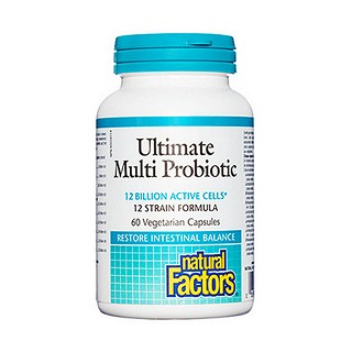 加拿大 natural factors多种益生菌胶囊120亿活菌(nutritional)