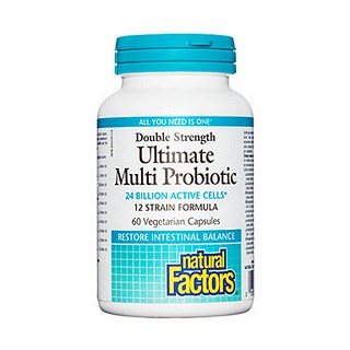 加拿大 natural factors多效益生菌胶囊240亿活性益生菌(nutritional)