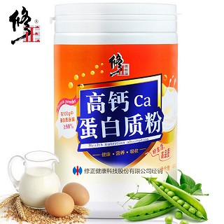 修正 中老年高钙蛋白质 粉乳清蛋白粉450g 送父母的营养品
