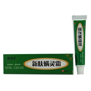 琪源堂 新肤螨灵霜 绿色包装(三好)