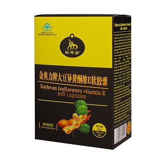 牛千岁 金奥力牌大豆异黄酮维e软胶囊(金思力)