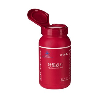 力可美叶酸铁片(紫光)