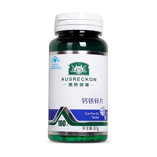 奥斯莱康 钙铁锌片