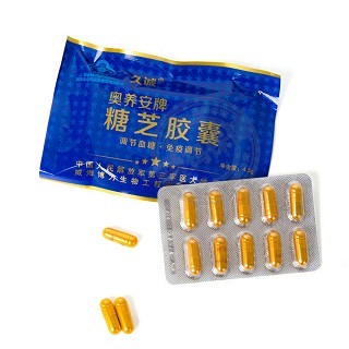 奥养安牌糖芝胶囊(450mg*10s*1板*9小盒)