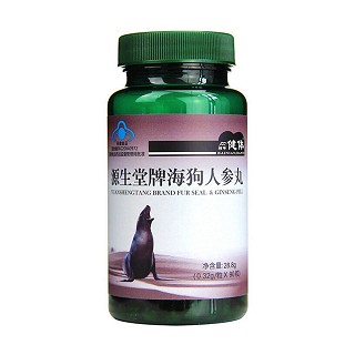 栢年健体 源生堂牌海狗人参丸(正康)