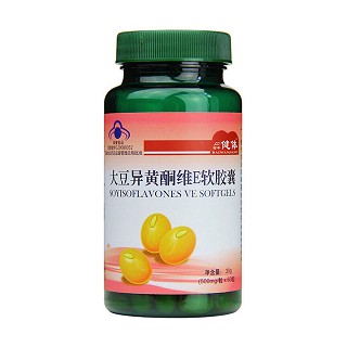 栢年健体 大豆异黄酮维e软胶囊(紫光)